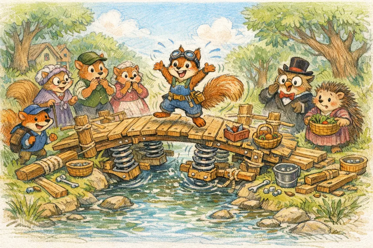 Nutty Nutwobble reference from Bridge opening